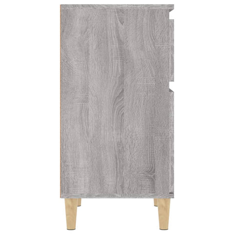 vidaXL Nachttische 2 Stk. Grau Sonoma 40x35x70 cm