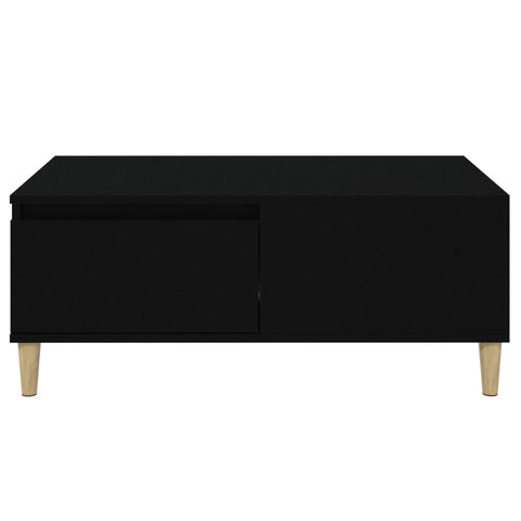 vidaXL Couchtisch Schwarz 90x50x36,5 cm Holzwerkstoff