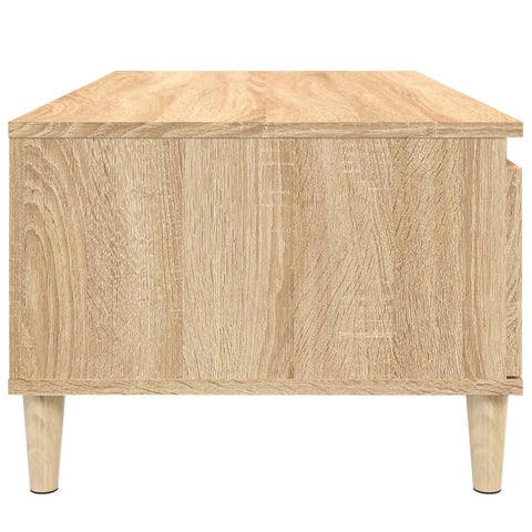 vidaXL Couchtisch Sonoma-Eiche 90x50x36,5 cm Holzwerkstoff