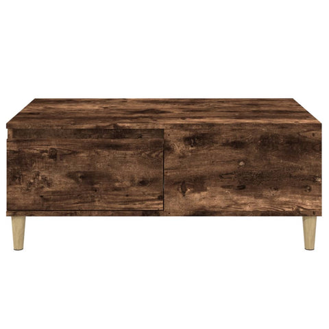 vidaXL Couchtisch Räuchereiche 90x50x36,5 cm Holzwerkstoff