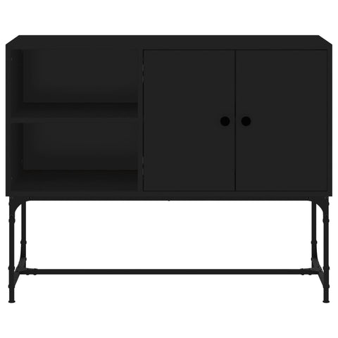 Sideboard Schwarz 100x40x79,5 cm Holzwerkstoff