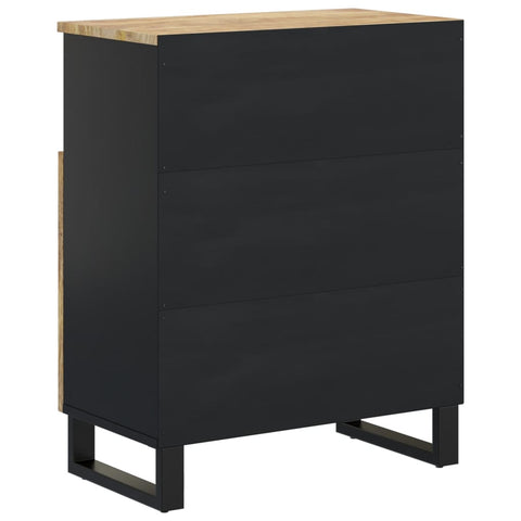 vidaXL Sideboard mit 2 Türen 60x33x75 cm Massivholz Mango