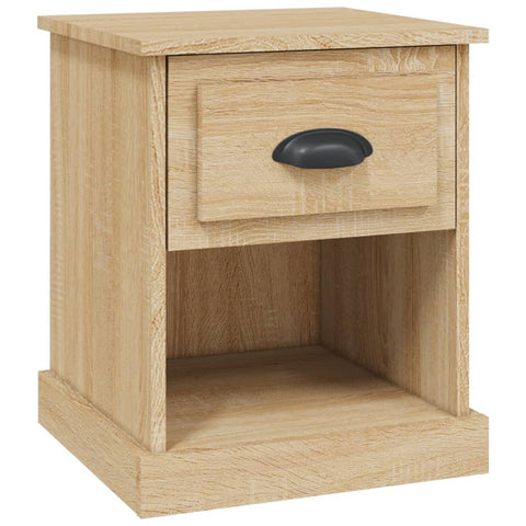 vidaXL Nachttisch Sonoma-Eiche 39x39x47,5 cm Holzwerkstoff