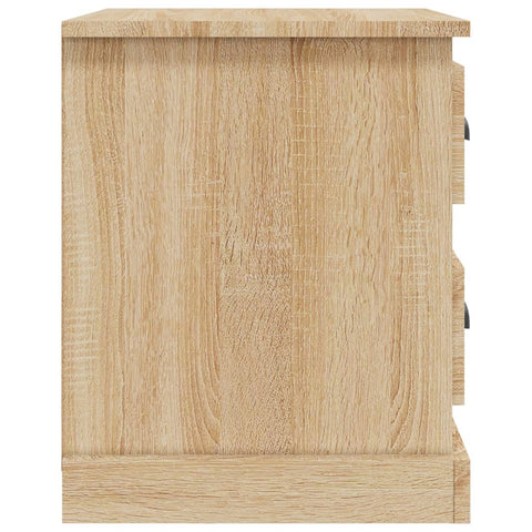 vidaXL Nachttisch Sonoma-Eiche 39x39x47,5 cm Holzwerkstoff