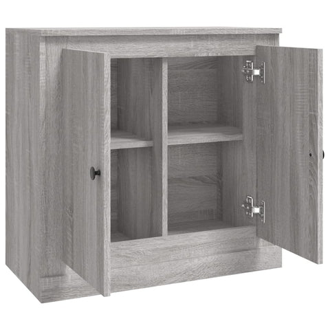 Sideboard Grau Sonoma 70x35,5x67,5 cm Holzwerkstoff