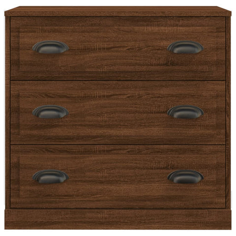 vidaXL Sideboard Braun Eichen-Optik 70x35,5x67,5 cm Holzwerkstoff