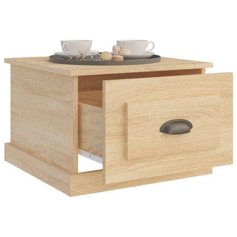 vidaXL Couchtisch Sonoma-Eiche 50x50x35 cm Holzwerkstoff