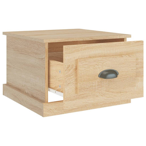 vidaXL Couchtisch Sonoma-Eiche 50x50x35 cm Holzwerkstoff