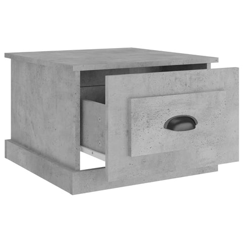 vidaXL Couchtisch Betongrau 50x50x35 cm Holzwerkstoff