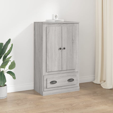 Highboard Grau Sonoma 60x35,5x103,5 cm Holzwerkstoff