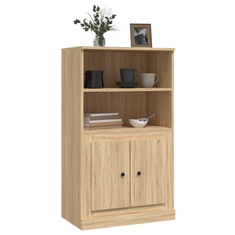 Highboard Sonoma-Eiche 60x35,5x103,5 cm Holzwerkstoff