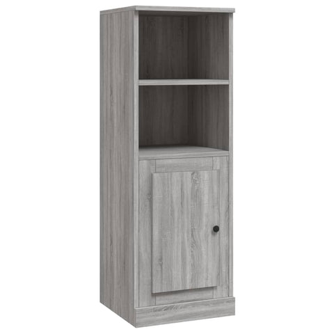 Highboard Grau Sonoma 36x35,5x103,5 cm Holzwerkstoff