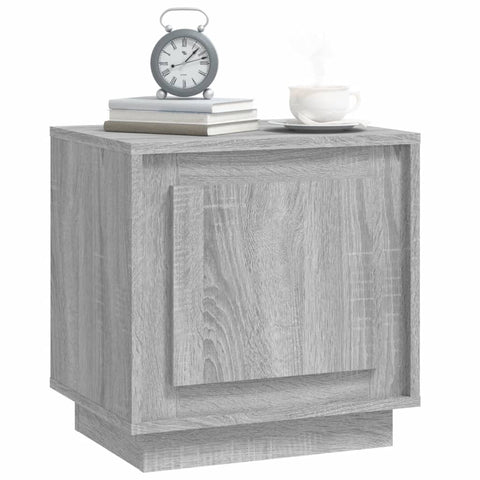 vidaXL Nachttisch Grau Sonoma 44x35x45 cm Holzwerkstoff