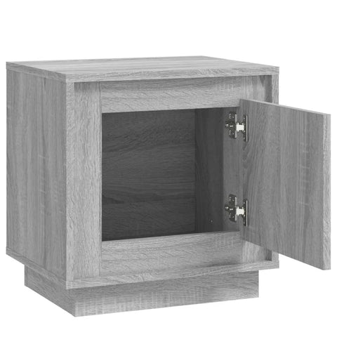 vidaXL Nachttisch Grau Sonoma 44x35x45 cm Holzwerkstoff