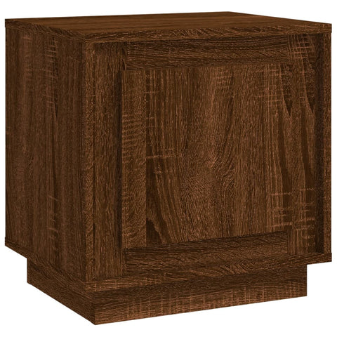 vidaXL Nachttisch Braun Eichen-Optik 44x35x45 cm Holzwerkstoff