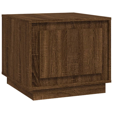 vidaXL Couchtisch Braun Eichen-Optik 51x50x44 cm Holzwerkstoff