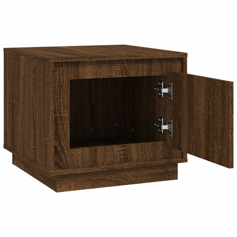 vidaXL Couchtisch Braun Eichen-Optik 51x50x44 cm Holzwerkstoff