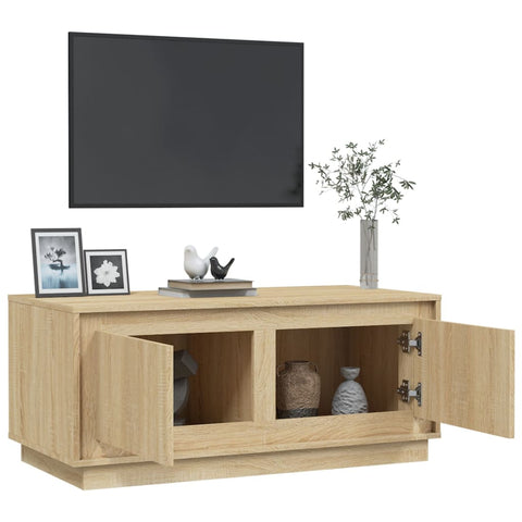 vidaXL Couchtisch Sonoma-Eiche 102x50x44 cm Holzwerkstoff