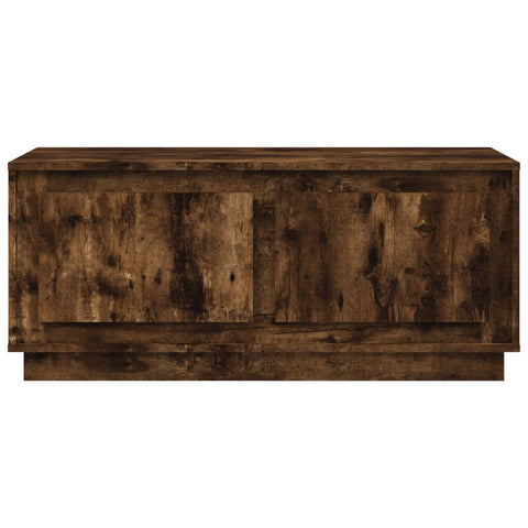 vidaXL Couchtisch Räuchereiche 102x50x44 cm Holzwerkstoff