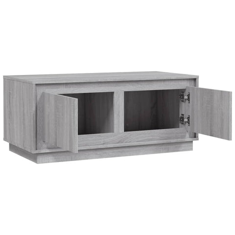 vidaXL Couchtisch Grau Sonoma 102x50x44 cm Holzwerkstoff