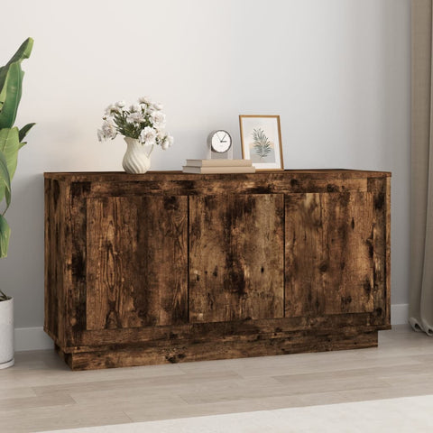 Sideboard Räuchereiche 102x35x55 cm Holzwerkstoff