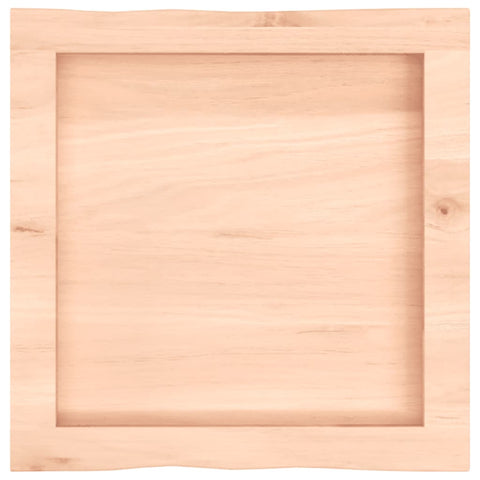 hocami - Tischplatte 40x40x(2-4) cm Massivholz Unbehandelt Baumkante - tischplatte-40x40x-2-4-cm-massivholz-unbehandelt-baumkante - 