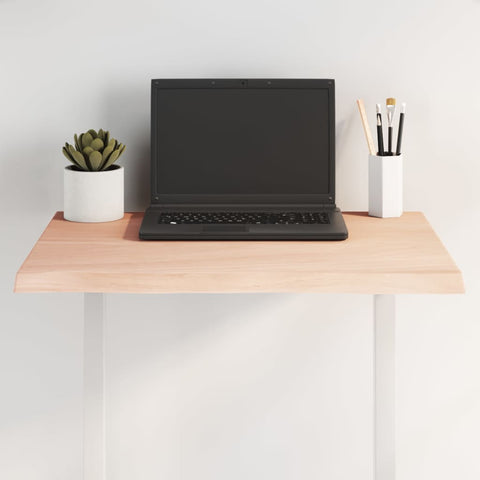 hocami - Tischplatte 60x60x2 cm Massivholz Eiche Unbehandelt Baumkante - tischplatte-60x60x2-cm-massivholz-eiche-unbehandelt-baumkante - 