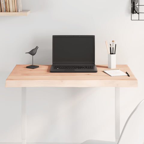 hocami - Tischplatte 80x60x(2-4) cm Massivholz Unbehandelt Baumkante - tischplatte-80x60x-2-4-cm-massivholz-unbehandelt-baumkante - 