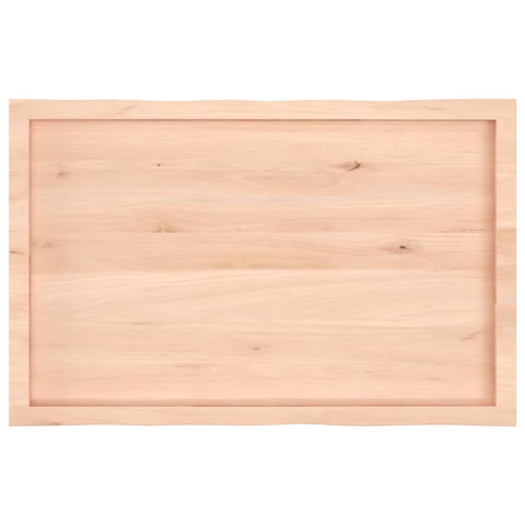hocami - Tischplatte 100x60x(2-4) cm Massivholz Unbehandelt Baumkante - tischplatte-100x60x-2-4-cm-massivholz-unbehandelt-baumkante - 
