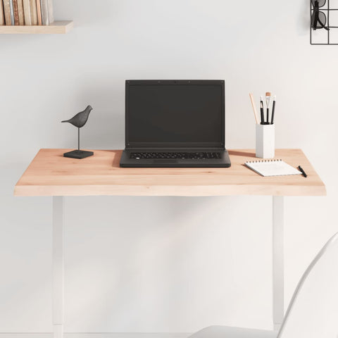 hocami - Tischplatte 100x60x(2-6) cm Massivholz Unbehandelt Baumkante - tischplatte-100x60x-2-6-cm-massivholz-unbehandelt-baumkante - 