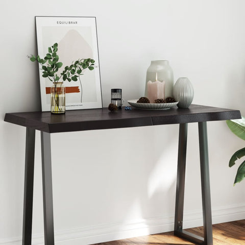 hocami - Tischplatte 120x60x(2-6) cm Massivholz Behandelt Baumkante - tischplatte-120x60x-2-6-cm-massivholz-behandelt-baumkante - 