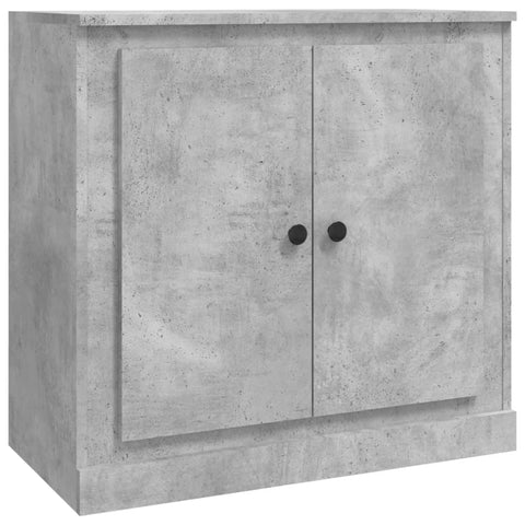 vidaXL Sideboards 3 Stk. Betongrau Holzwerkstoff