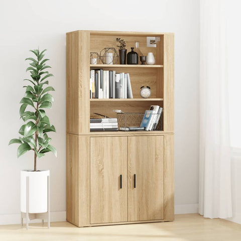 Highboard Sonoma-Eiche Holzwerkstoff