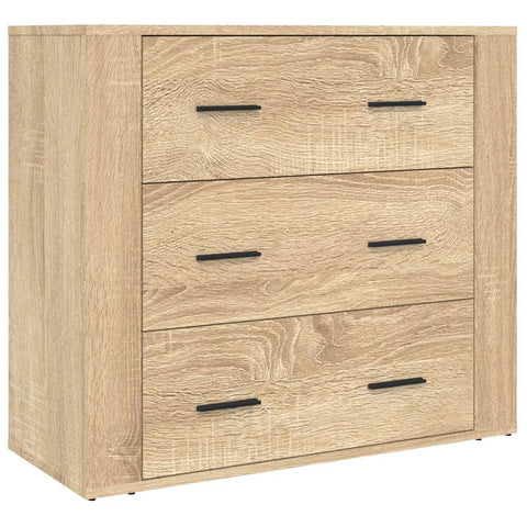 vidaXL Highboard Sonoma-Eiche Holzwerkstoff