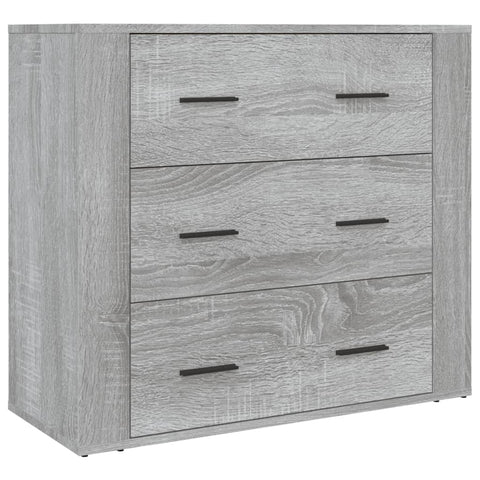 Highboard Grau Sonoma Holzwerkstoff