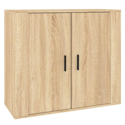 vidaXL Sideboards 3 Stk. Sonoma-Eiche Holzwerkstoff