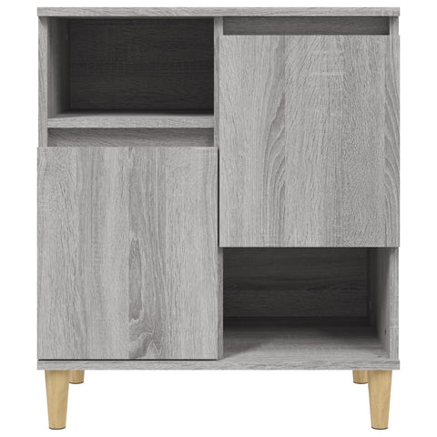 vidaXL Sideboards 2 Stk. Grau Sonoma 60x35x70 cm Holzwerkstoff