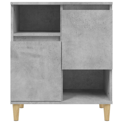 vidaXL Sideboards 3 Stk. Betongrau 60x35x70 cm Holzwerkstoff