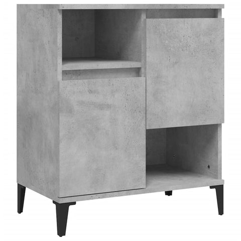 Sideboards 3 Stk. Betongrau 60x35x70 cm Holzwerkstoff