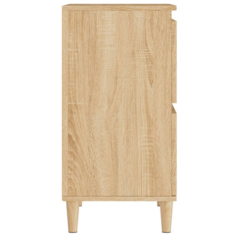 vidaXL Sideboards 2 Stk. Sonoma-Eiche 60x35x70 cm Holzwerkstoff