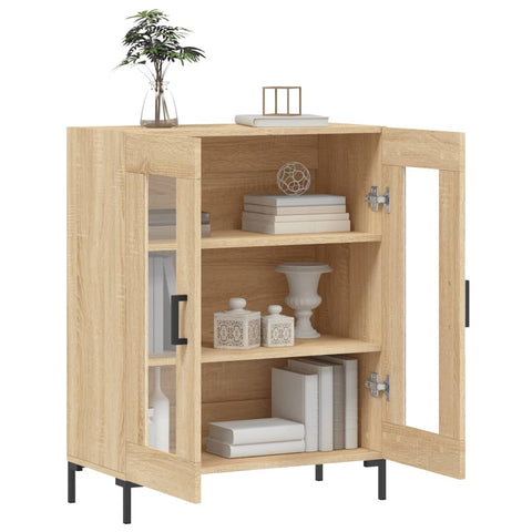 Sideboard Sonoma-Eiche 69,5x34x90 cm Holzwerkstoff