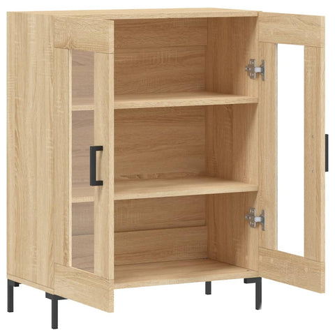 Sideboard Sonoma-Eiche 69,5x34x90 cm Holzwerkstoff