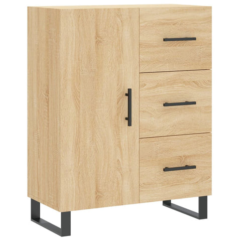 Sideboard Sonoma-Eiche 69,5x34x90 cm Holzwerkstoff