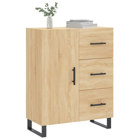 Sideboard Sonoma-Eiche 69,5x34x90 cm Holzwerkstoff