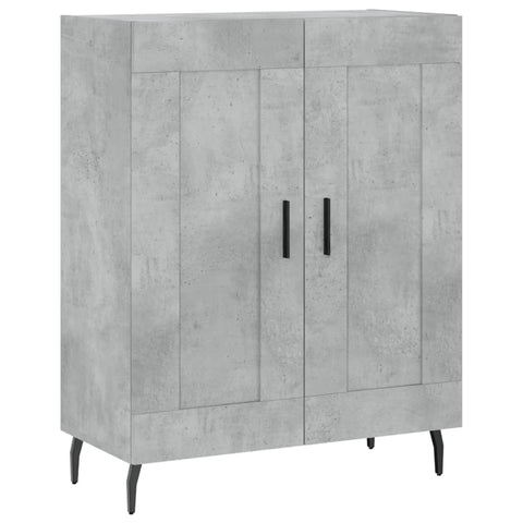 vidaXL Sideboard Betongrau 69,5x34x90 cm Holzwerkstoff