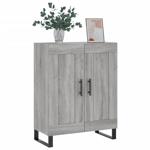 vidaXL Sideboard Grau Sonoma 69,5x34x90 cm Holzwerkstoff