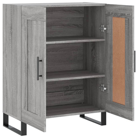 vidaXL Sideboard Grau Sonoma 69,5x34x90 cm Holzwerkstoff