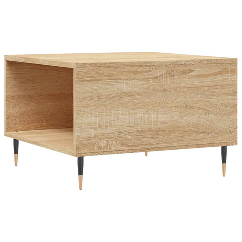 vidaXL Couchtisch Sonoma-Eiche 55x55x36,5 cm Holzwerkstoff