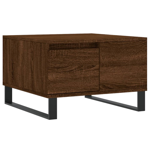 vidaXL Couchtisch Braun Eichen-Optik 55x55x36,5 cm Holzwerkstoff