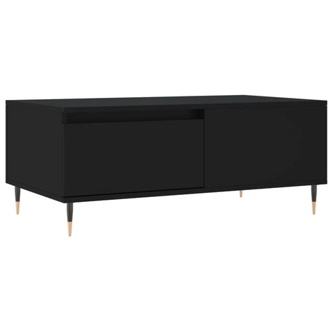 vidaXL Couchtisch Schwarz 90x50x36,5 cm Holzwerkstoff